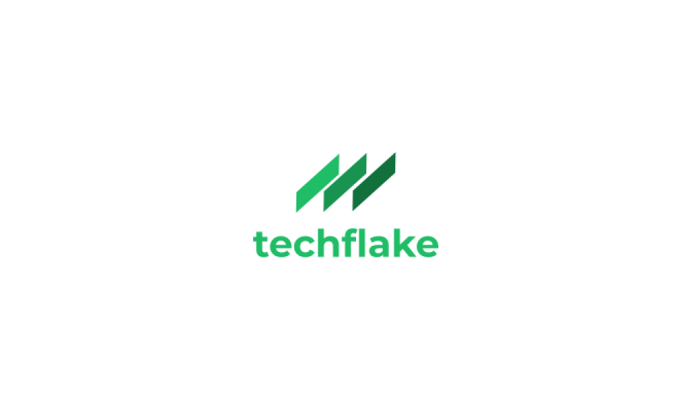 Techflake Logo Black